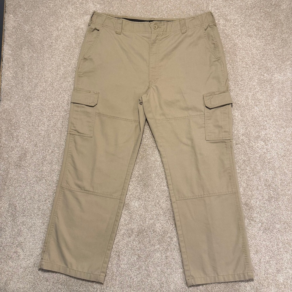 Dickies Cargo Pants Mens 40x30 Tan Flex Regular Straight Fit‎ Khaki WP849DS